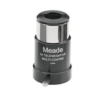 Meade Series 4000 #128 3x Short-Focus Barlow Lens 1.25"