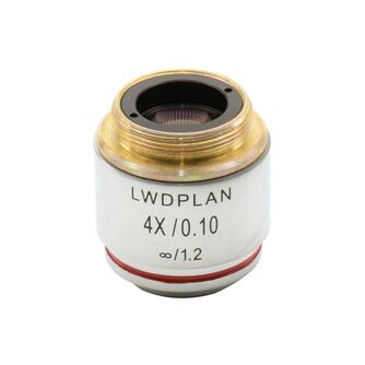 Optika Objektív M-782, 4x/0,10, LWD, IOS, plán
