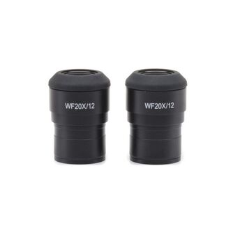 Okuláre Optika ST-303, WF20x/12 (pár), kompenzácia dioptrií, očnice
