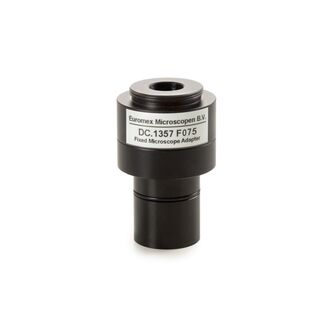 Adaptér Euromex DC.1357, objektív 0,75x, C-mount, pre tubus Ø 23,2 mm, krátky hriadeľ