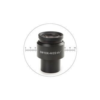 Euromex merací okulár 10x/22 mm, mikrometer, Ø 30 mm, DX.6210-M (Delphi-X)