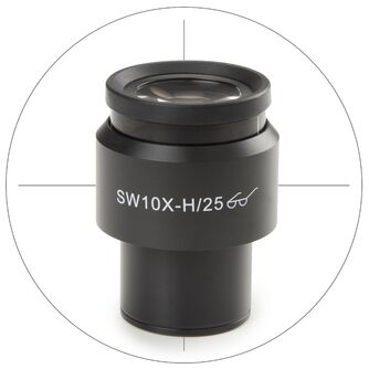 Euromex merací okulár DX.6010-C, SWF 10x / 25 mm, kríž, Ø 30 mm (Delphi-X)