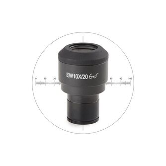 Euromex Messokular IS.6010-CM, WF10x/20 mm, 10/100 mikrometrov, kríž, Ø 23,2 mm (iScope)