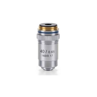 Objektív Euromex 40x/0,65 achro, DIN, pružina, EC.7040 (EcoBlue)