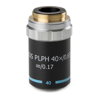 Euromex Objektiv 40x/0,65 plán, fáza, nekonečno, BB.7740 (BioBlue.lab)