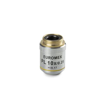 Objektív Euromex AE.3106, 10x/0,25, š. 10 mm, PL IOS infinity, plán (Oxion)