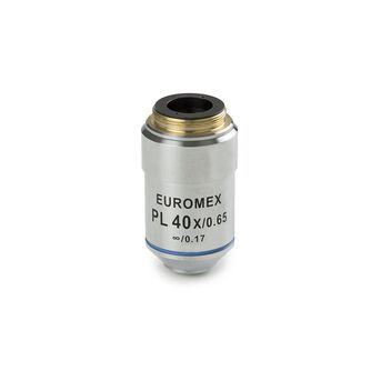 Objektív Euromex AE.3110, S40x/0,65, š. 0,36 mm, PL IOS nekonečno, plochý (Oxion)