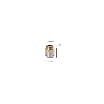 Objektív Euromex BS.8105, Plan PL 5x/0,12, š. 26,1 mm, nekonečno (bScope)
