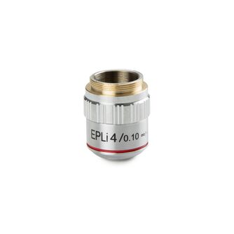 Euromex Objektiv BS.8204, E-plan EPLi 4x/0,10 IOS (s korekciou na nekonečno), š.d. 18,9 mm (bScope)