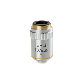 Euromex Objektiv BS.8210, E-plan EPLi 10x/0,25 IOS (s korekciou na nekonečno), š.d. 5,95 mm (bScope)