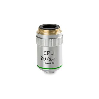 Euromex Objektiv BS.8220, E-plan EPLi 20x/0,25 IOS (s korekciou na nekonečno), š.d. 2,61 mm (bScope)
