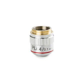 Euromex Objektiv BS.8404, Plan PLi 4x/0,10 IOS (s korekciou na nekonečno), š. 21,0 mm (bScope)