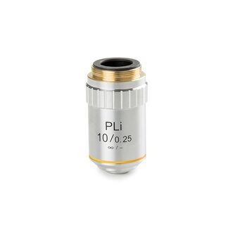 Euromex Objektiv BS.8410, Plan PLi 10x/0,25 IOS (s korekciou na nekonečno), š.d. 5,0 mm (bScope)