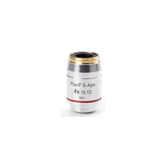 Euromex Objektiv DX.7304, 4x/0,13, wd16,5 mm, PLFi APO, plán, poloapochromatický, fluarex, nekonečno (DelphiX)