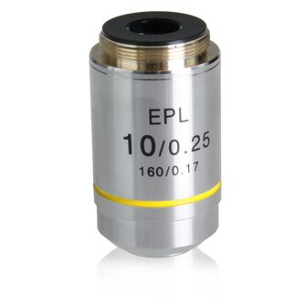 Objektív Euromex IS.7110, 10x/0,25, wd 5,5 mm, E-plan EPL (iScope)