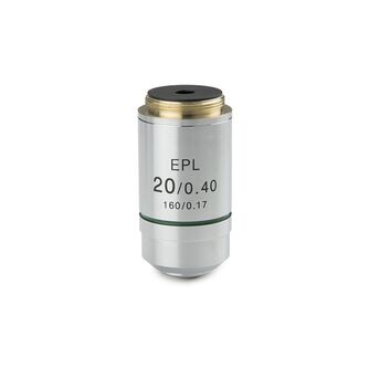 Objektív Euromex IS.7120, 20x/0,40, wd 3,5 mm, EPL, E-plan (iScope)