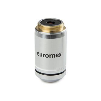 Euromex Objektiv IS.7200, 100x/1,25 olejový ponor, PLi, plán, nekonečno, pružina (iScope)