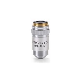 Euromex šošovka S100x/1,25 poloplochá, pružinová, olejová AE.5601 (BioBlue)