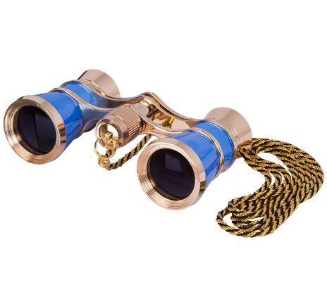 Divadelný okulár Levenhuk Broadway 325C s retiazkou, Farba: Lime