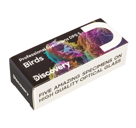 Sada mikropreparátov Discovery Prof DPS 5. Vtáky