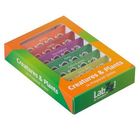 Sada hotových živočišných a rastlinných preparátov Levenhuk LabZZ CP24