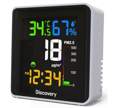 Levenhuk Discovery Report WA30 meteostanica s monitorovaním častíc vo vzduchu