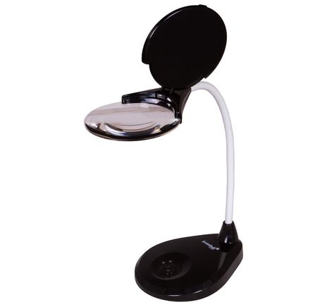 Lupa-lampa Levenhuk Zeno Lamp ZL13, čierna