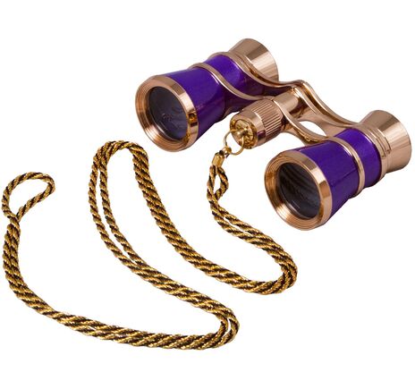 Divadelné kukátko Levenhuk Broadway 325C s retiazkou, Amethyst, Farba: Amethyst, image-3