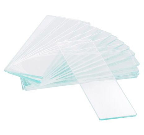 Levenhuk G50 1H Single Cavity Blank Slides, 50 pcs