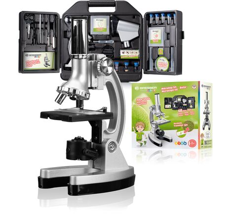 Mikroskop Bresser Junior Biotar DLX 300x-1200x v prenosnom kufríku