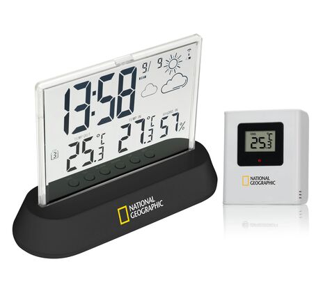 Funkčná meteostanica NATIONAL GEOGRAPHIC – transparentná
