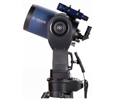 Meade LX200 8'' F/10 ACF so štandardným poľným statívom teleskop