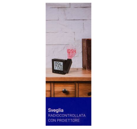 Explore Scientific RC Digital Projection Clock with Indoor Temperature, black, image-17