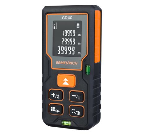 Ermenrich Reel PLUS GD40 čierny laserový merač