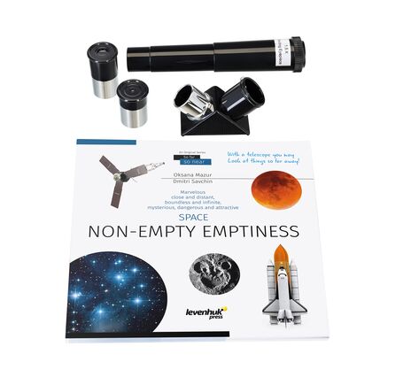 Levenhuk Discovery Spark Travel 50 teleskop s knižkou, Jazyk: EN, image-8