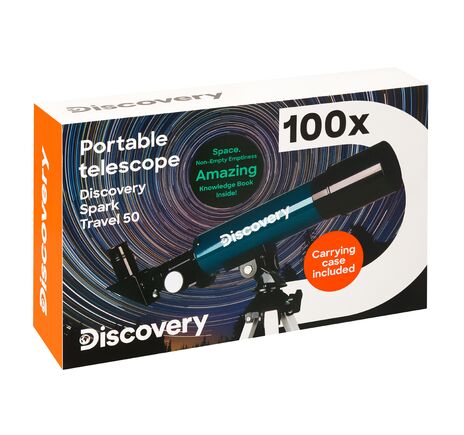 Levenhuk Discovery Spark Travel 50 teleskop s knižkou, Jazyk: EN, image-12
