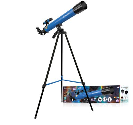 Teleskop Bresser Junior Space Explorer 45/600 AZ Blue, Farba: Blue
