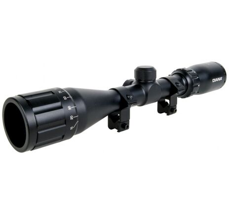 Puškohľad DIANA  3-9x40 AO s montážou