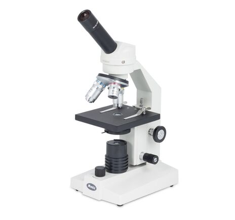 Motic Mikroskop SFC-100 FLED, monokulárny, DIN, achromatický, 40×–400×, LED, akumulátor