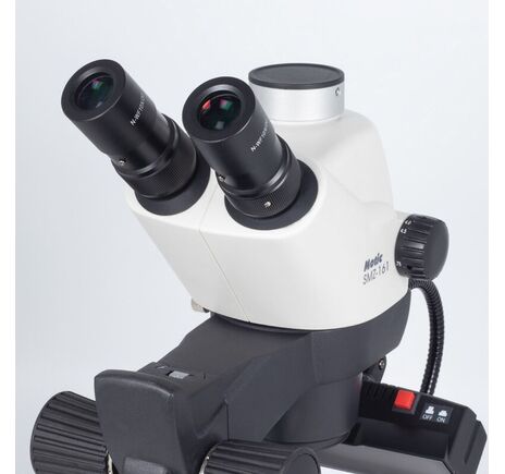 Motic Zoom-stereomikroskop GM-161, trinokulárny, fluorescenčný, 7,5×–45×, prac. vzdialenosť 110 mm