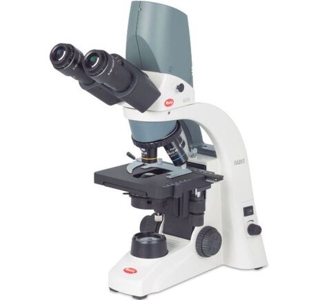 Motic Mikroskop BA210 Digital, 3 MP, 1/2", USB2, infinity, EC-plan achromatický, 40×–1000×, LED