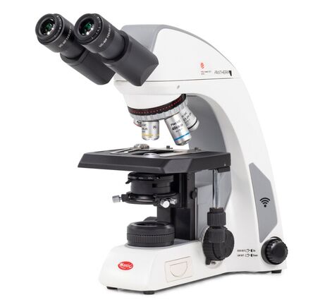 Motic Mikroskop Panthera Cloud, binokulárny, digitálny, infinity, plan achromatický, 40×–1000×, 10×/22 mm, halogén/LED, HDMI, 8 MP