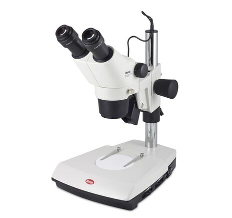 Motic Zoom-stereomikroskop SMZ171-BLED, binokulárny, 7,5×–50×