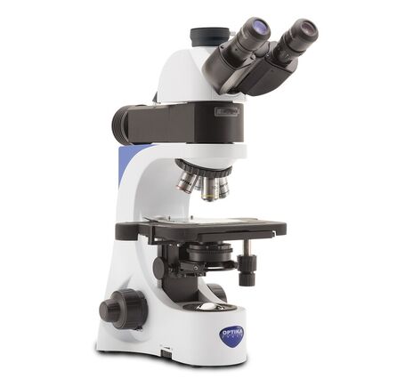 Optika Mikroskop B-383MET, trinokulárny, metalografický, dopadajúce aj prechádzajúce svetlo, W-PLAN IOS, 50×–500×