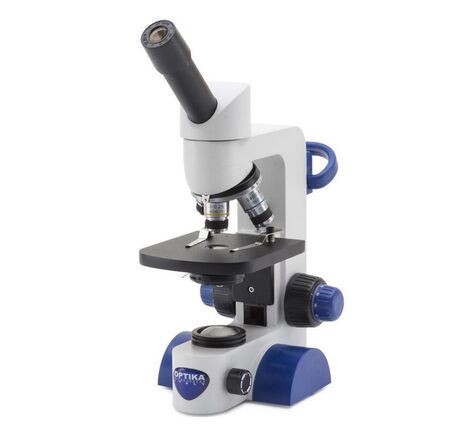 Optika Mikroskop B-61, monokulárny, 40×–400×, LED, akumulátor