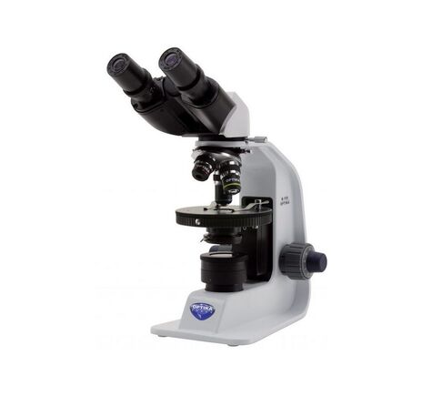 Optika Mikroskop B-150P-BRPL, binokulárny, polarizačný, planárny, akumulátor, 400×