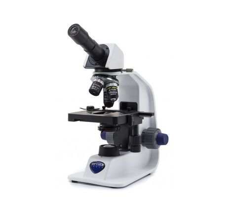 Optika Mikroskop B-153R-PL, planárny, monokulárny, akumulátor, 40×–600×