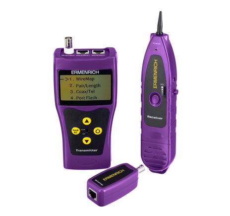 Ermenrich NetGeeks NP30 tester sieťových káblov