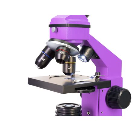 Mikroskop Levenhuk Rainbow 2L PLUS Amethyst, Farba: Amethyst, image-9