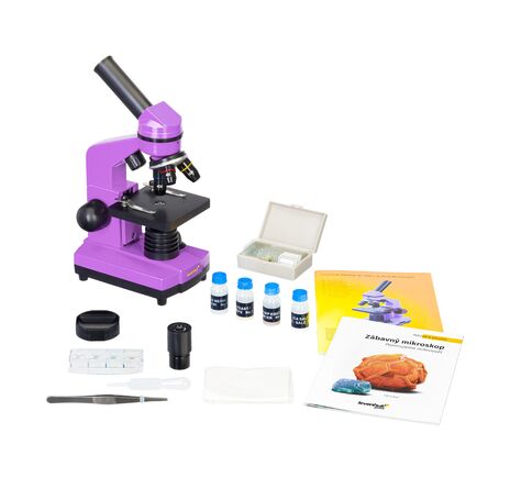 Mikroskop Levenhuk Rainbow 2L Amethyst, Farba: Amethyst, image-5
